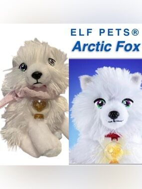 COPY - ELF PETS Arctic Fox Plush Toy Elf on the Shelf Santa Claus North Pole